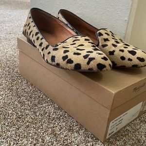 Madewell calf hair loafer